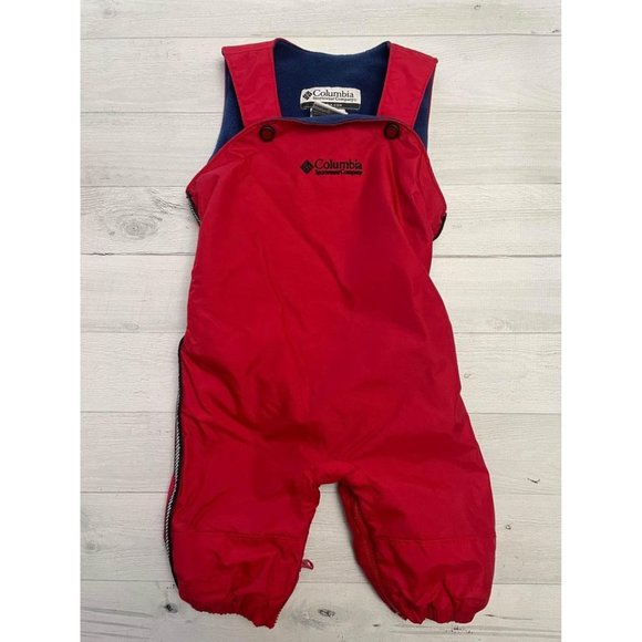 Kids Columbia‎ Red Snowpants 6 Months - Picture 1 of 6
